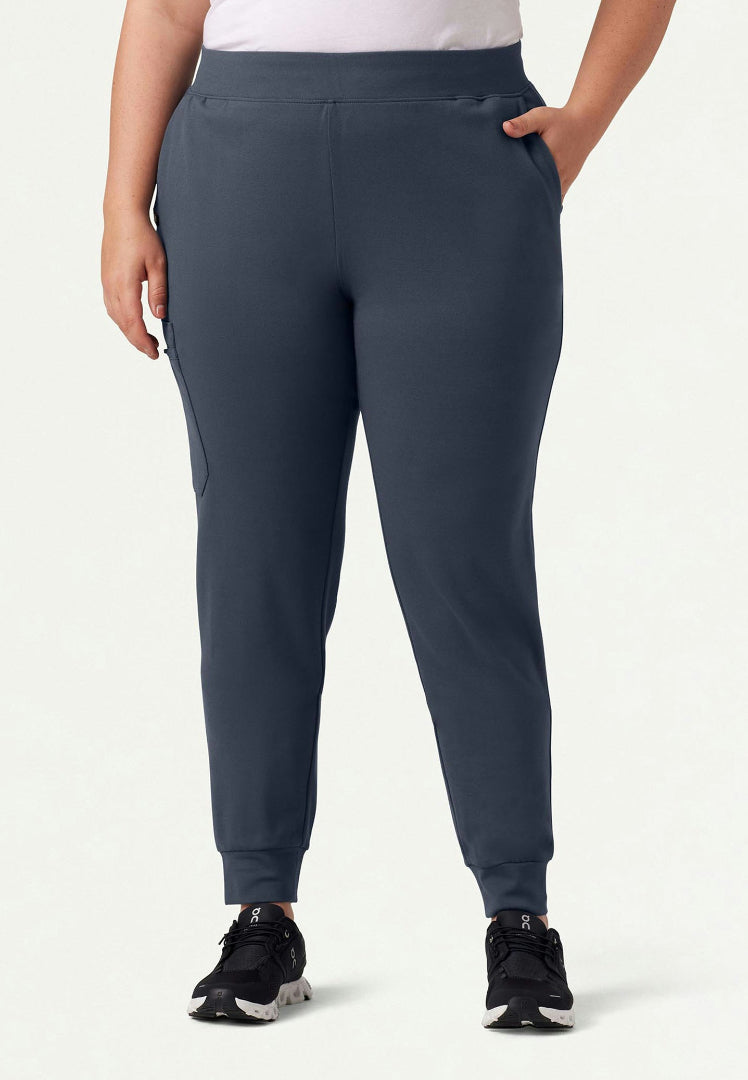 Rubi Slim UltraSOFT Scrub Jogger - Carbon Gray