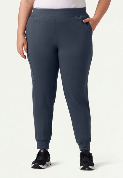 Rubi Slim UltraSOFT Scrub Jogger - Carbon Gray