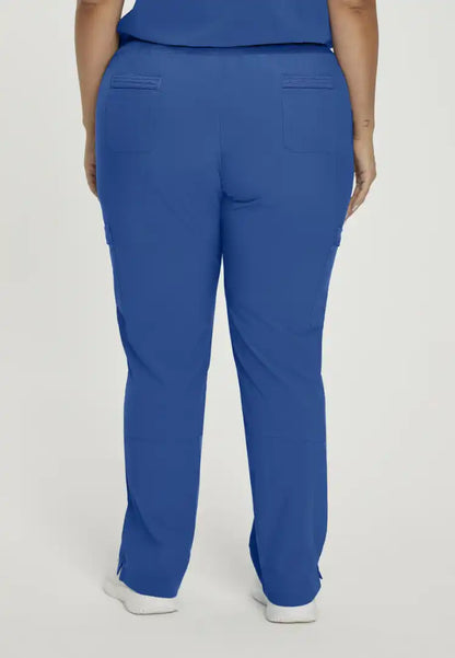 White Cross FIT Women's Cargo Scrub Pant - Royal - The Uniform Store