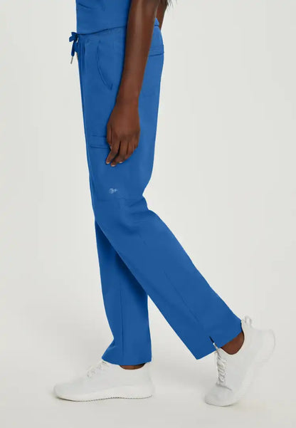 White Cross FIT Women's Cargo Scrub Pant - Royal - The Uniform Store