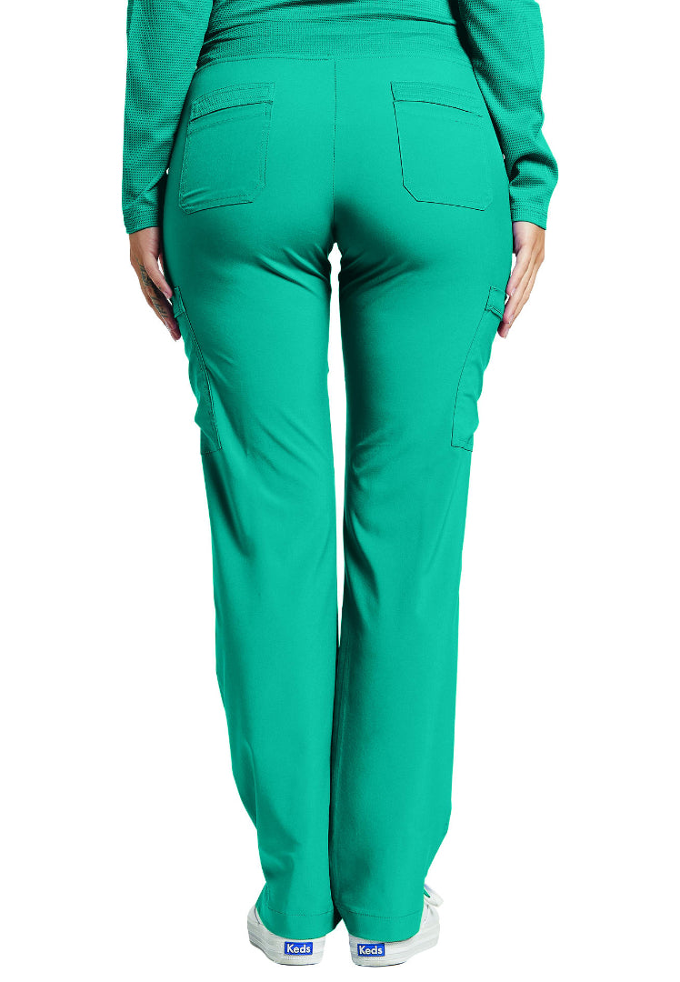 White Cross FIT Women's Cargo Scrub Pant - Real Teal