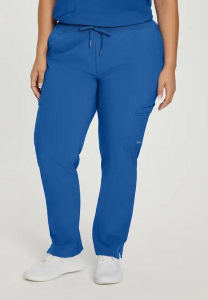 White Cross FIT Women's Cargo Scrub Pant - Royal - The Uniform Store