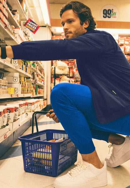 Chaqueta médica Wolfe Everyday de 6 bolsillos - Azul marino medianoche