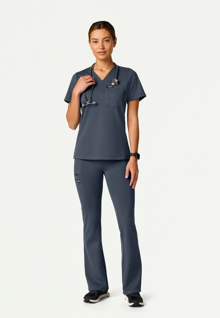 Pantalón médico de yoga Perri UltraSOFT - Gris carbón