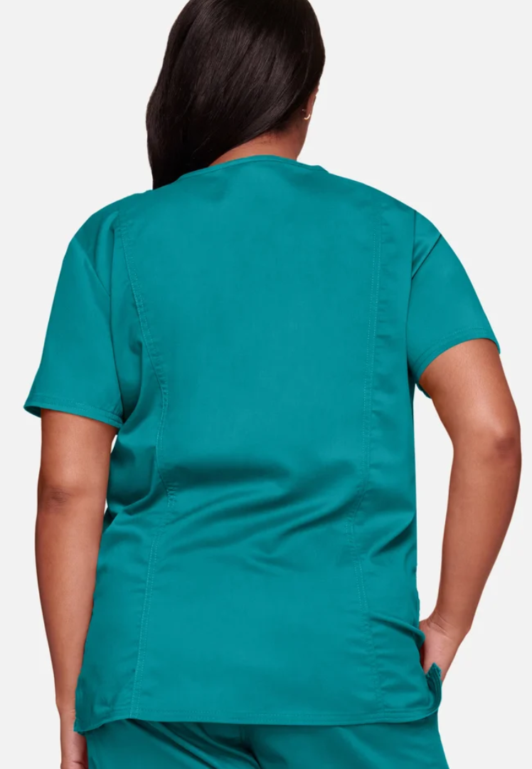 Cherokee Workwear Revolution 620 V-Neck Scrub Top - Teal