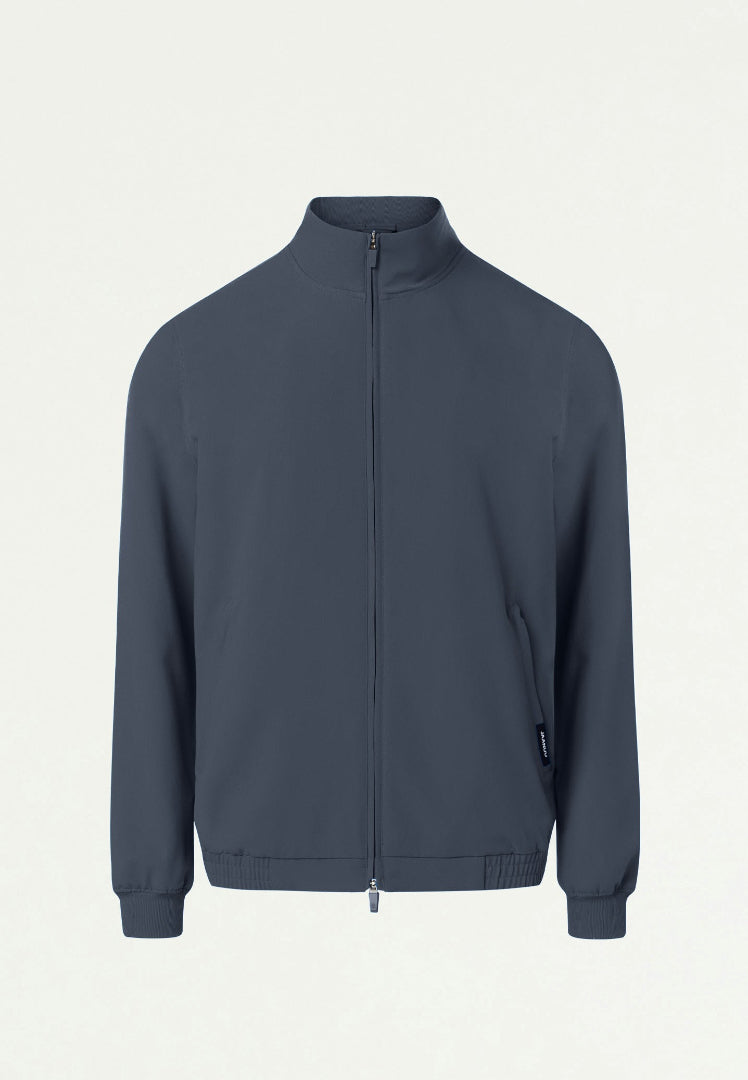 Wolfe Everyday 6-Pocket Scrub Jacket - Carbon Gray