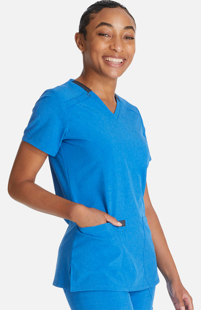 Dickies EDS Essentials Women's V-Neck Scrub Top - The Uniform Store