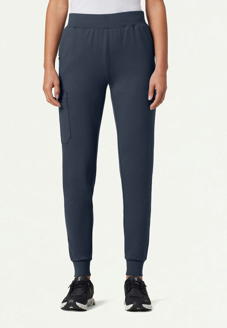 Rubi Slim UltraSOFT Scrub Jogger - Carbon Gray