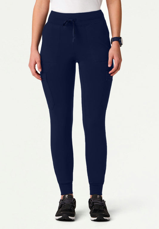 Kait 10-Pocket Skinny UltraSOFT Scrub Jogger - Midnight Navy