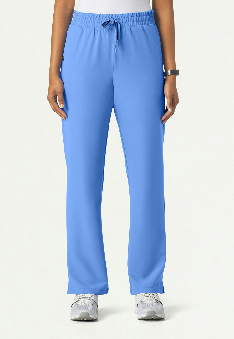 Pantalón médico de cintura alta Kerr 365 - Azul cielo