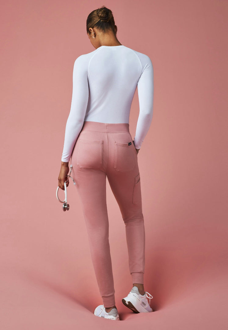 Rubi Slim UltraSOFT Scrub Jogger - Mauve