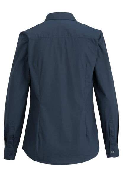 Edwards Comfort  Stretch Women's Long Sleeve Shirt - Navy