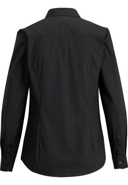 Edwards Comfort  Stretch Women's Long Sleeve Shirt - Black
