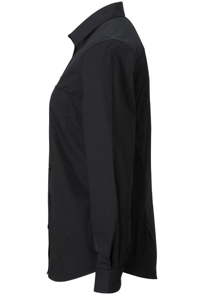 Edwards Comfort  Stretch Women's Long Sleeve Shirt - Black
