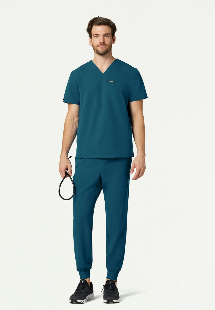 Pantalón deportivo Osmo de 8 bolsillos - Azul Caribe