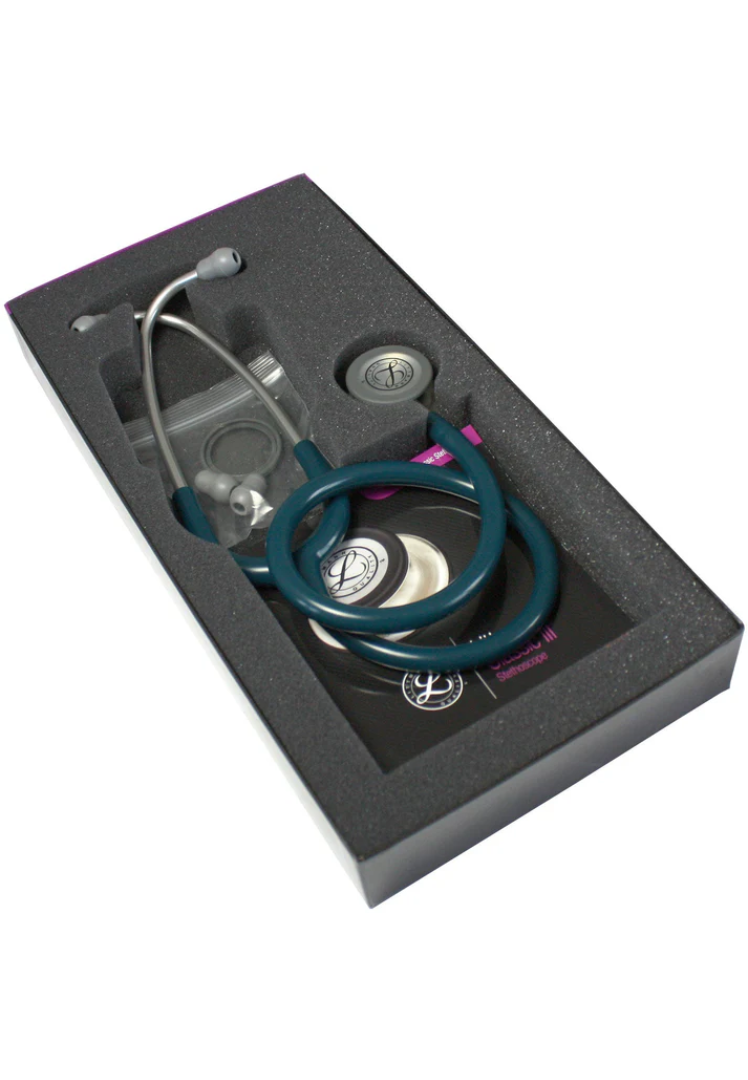 3M Littmann Classic III Stethoscope - Caribbean Blue 5623