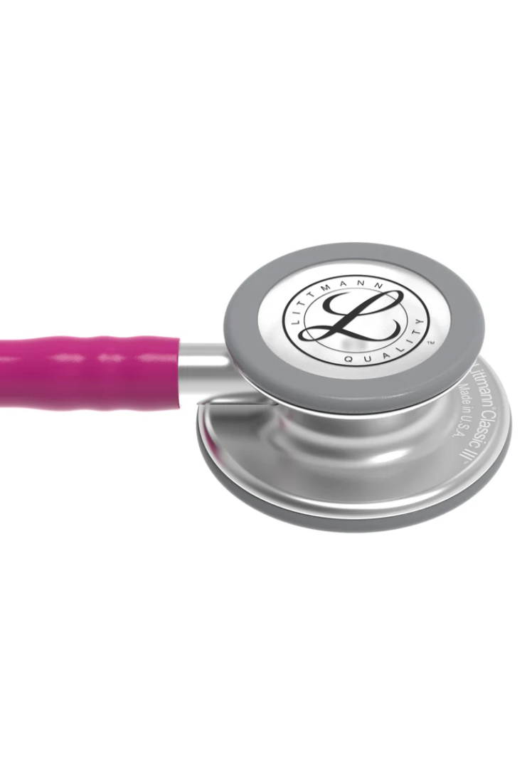 3M Littmann Classic III Stethoscope - Raspberry 5648