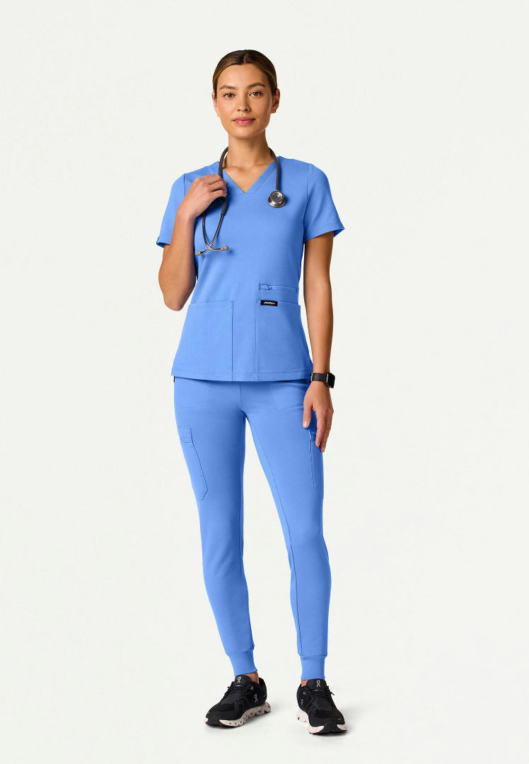 Pantalón deportivo Kait Skinny UltraSOFT de 10 bolsillos - Azul cielo