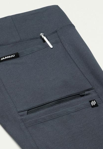 Pantalón médico de yoga Perri UltraSOFT - Gris carbón