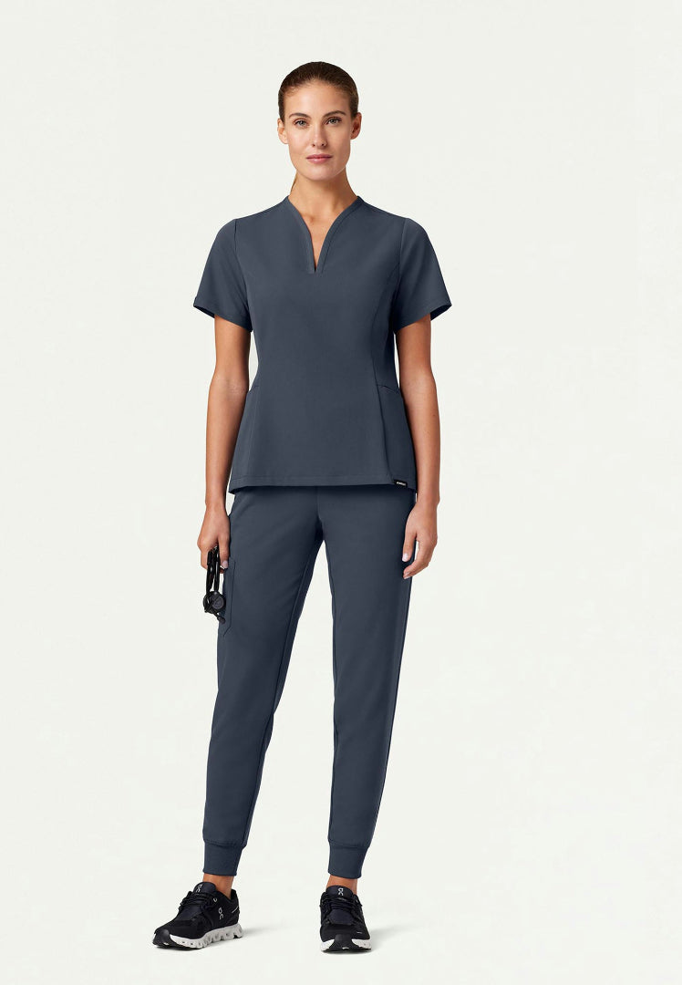 Pantalón deportivo Silex Slim Knit-Waist - Gris carbón