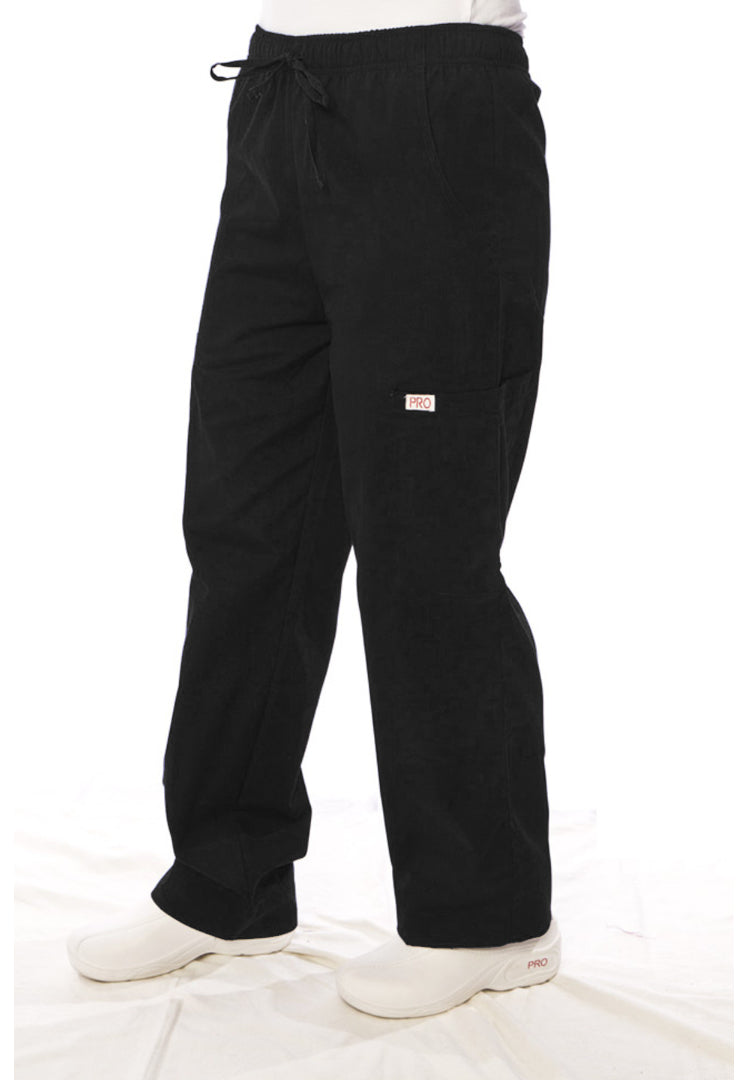 Professional Choice Uniforms - 660 Unisex Elastic/Drawstring Pant - Black