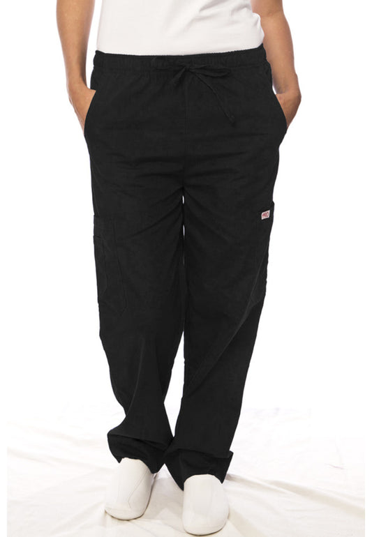 Professional Choice Uniforms - 660 Unisex Elastic/Drawstring Pant - Black