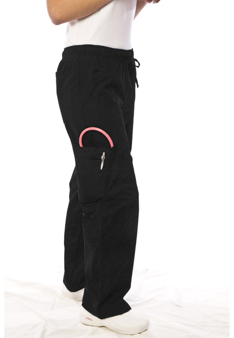 Professional Choice Uniforms - 660 Unisex Elastic/Drawstring Pant - Black