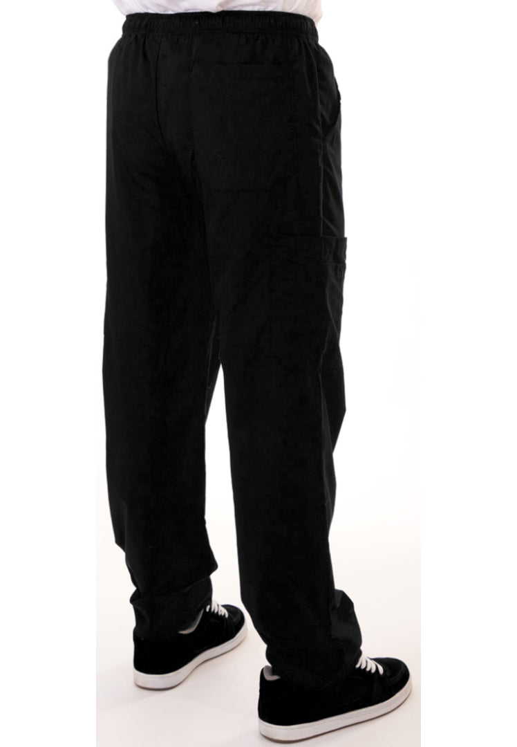 Professional Choice Uniforms - 660 Unisex Elastic/Drawstring Pant - Black