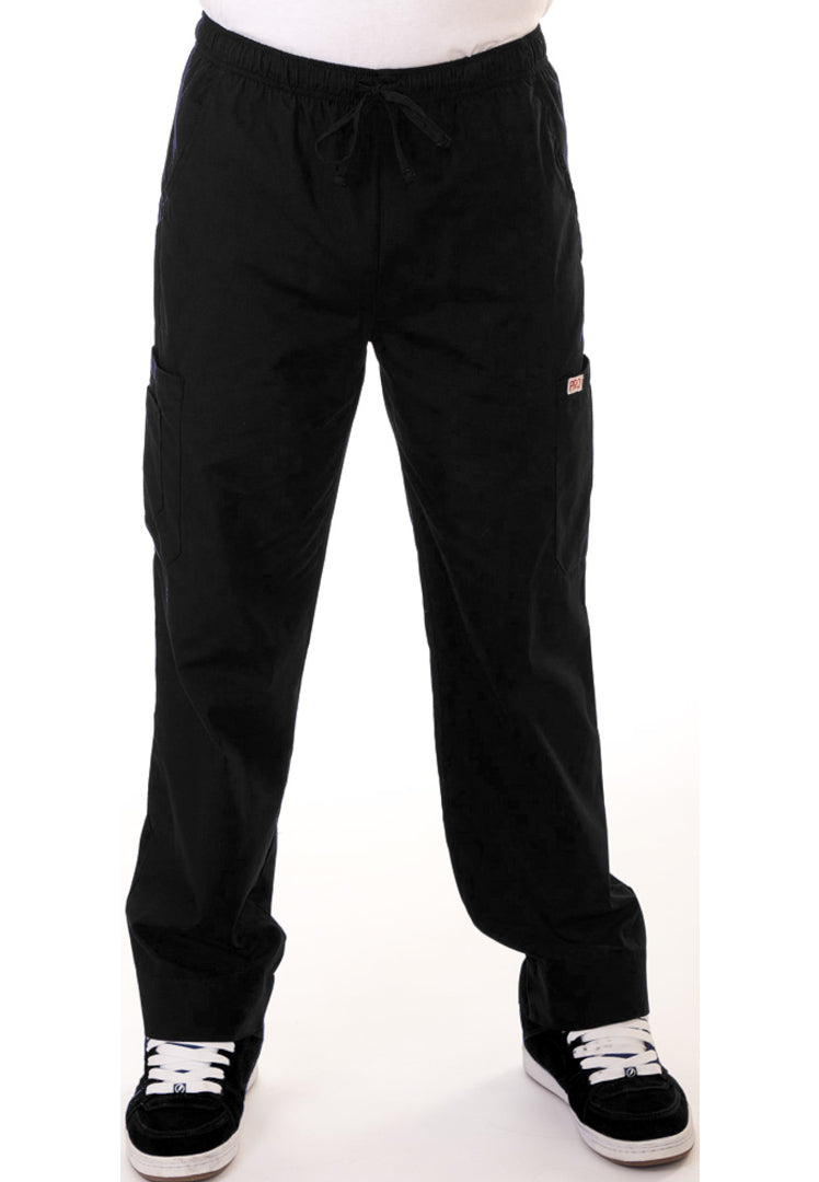 Professional Choice Uniforms - 660 Unisex Elastic/Drawstring Pant - Black