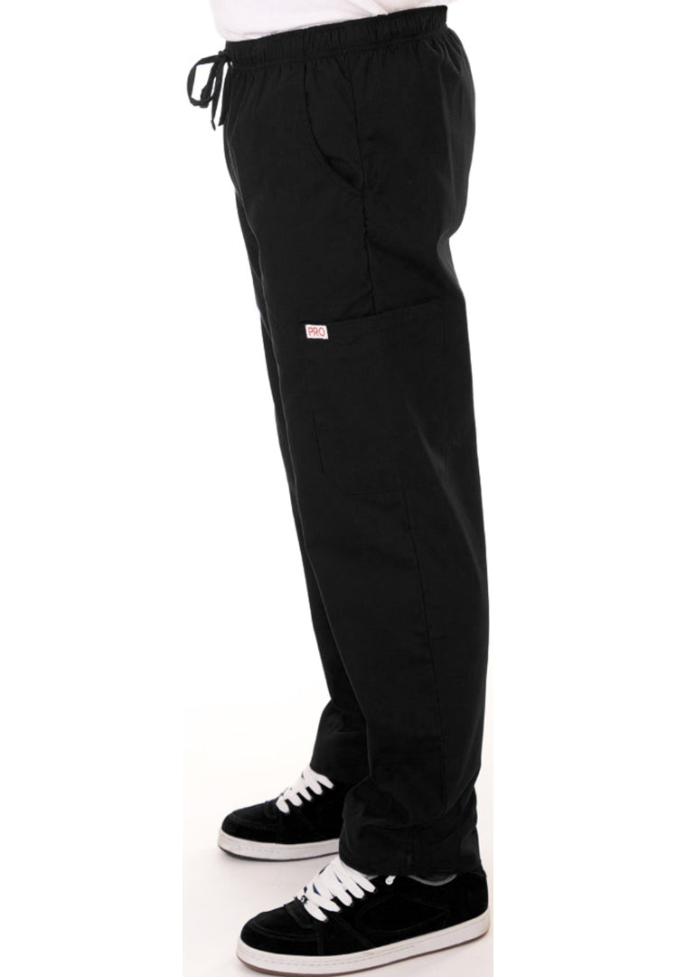 Professional Choice Uniforms - 660 Unisex Elastic/Drawstring Pant - Black