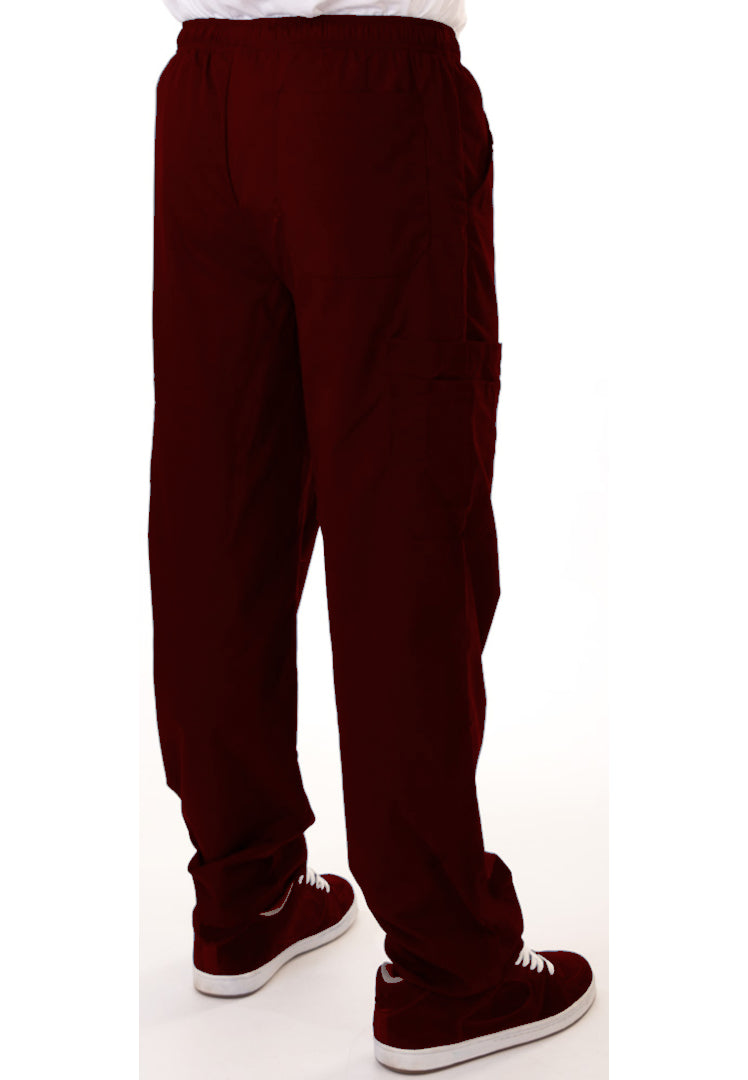 Professional Choice Uniforms - 660 Unisex Elastic/Drawstring Pant - Burgundy