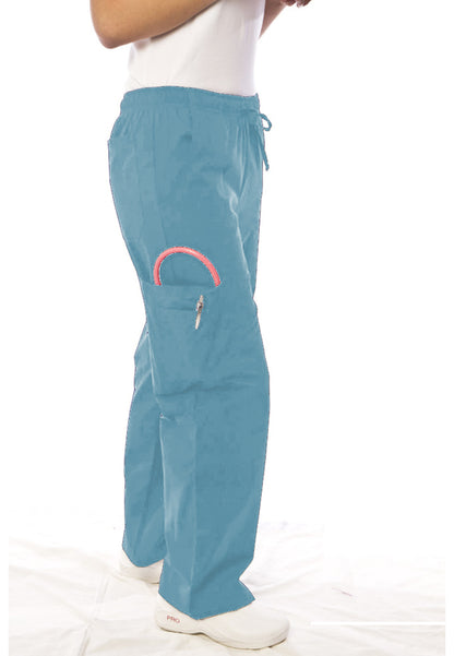Professional Choice Uniforms - 660 Unisex Elastic/Drawstring Pant - Ciel Blue