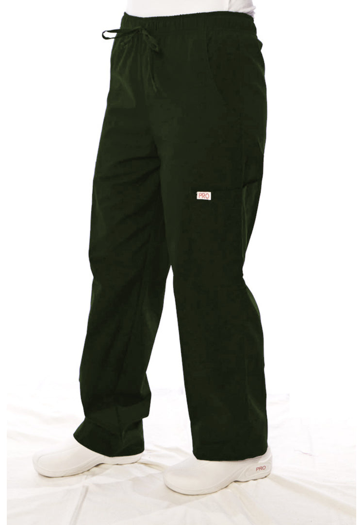 Professional Choice Uniforms - 660 Unisex Elastic/Drawstring Pant - Forest Green