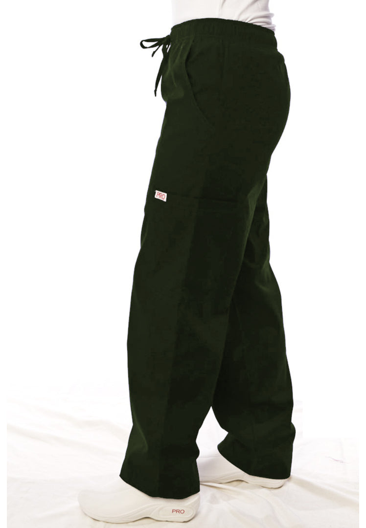 Professional Choice Uniforms - 660 Unisex Elastic/Drawstring Pant - Forest Green