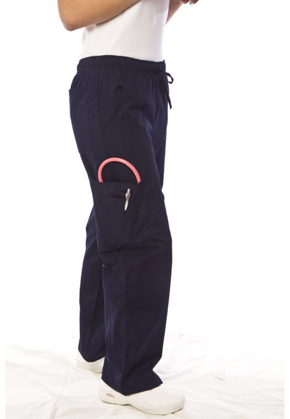 Professional Choice Uniforms - 660 Unisex Elastic/Drawstring Pant - Navy Blue