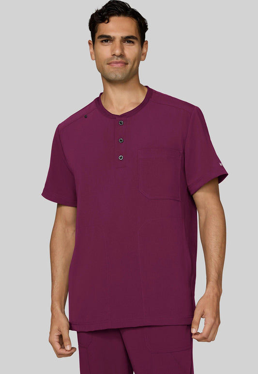 Koi Next Gen Flex Forward Top - Wine