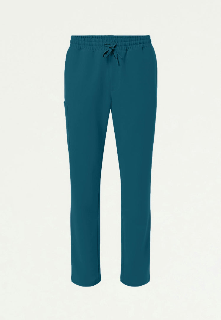 Rhodes Everyday Straight-Leg Scrub Pant - Caribbean Blue
