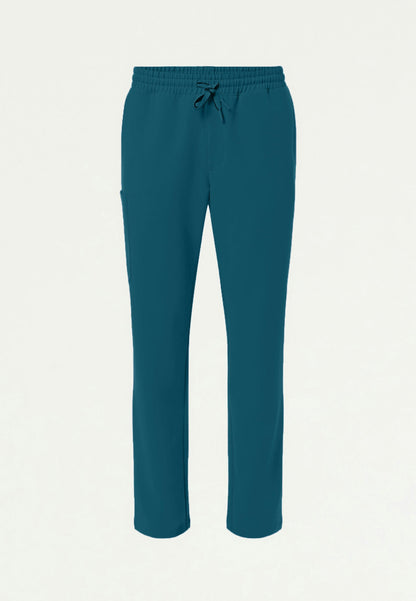 Rhodes Everyday Straight-Leg Scrub Pant - Caribbean Blue