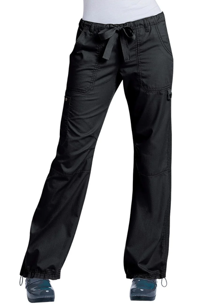 Koi Lindsey 7-Pocket Cargo Scrub Pants - Black