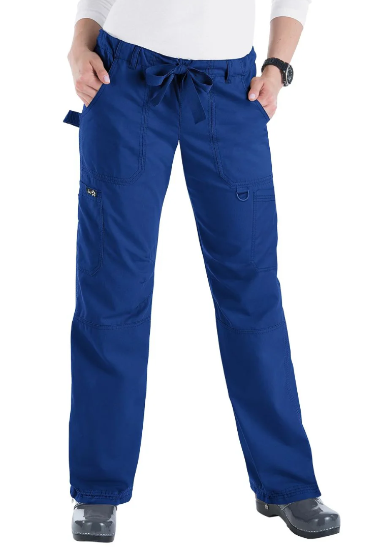 Koi Lindsey 7-Pocket Cargo Scrub Pants - Galaxy