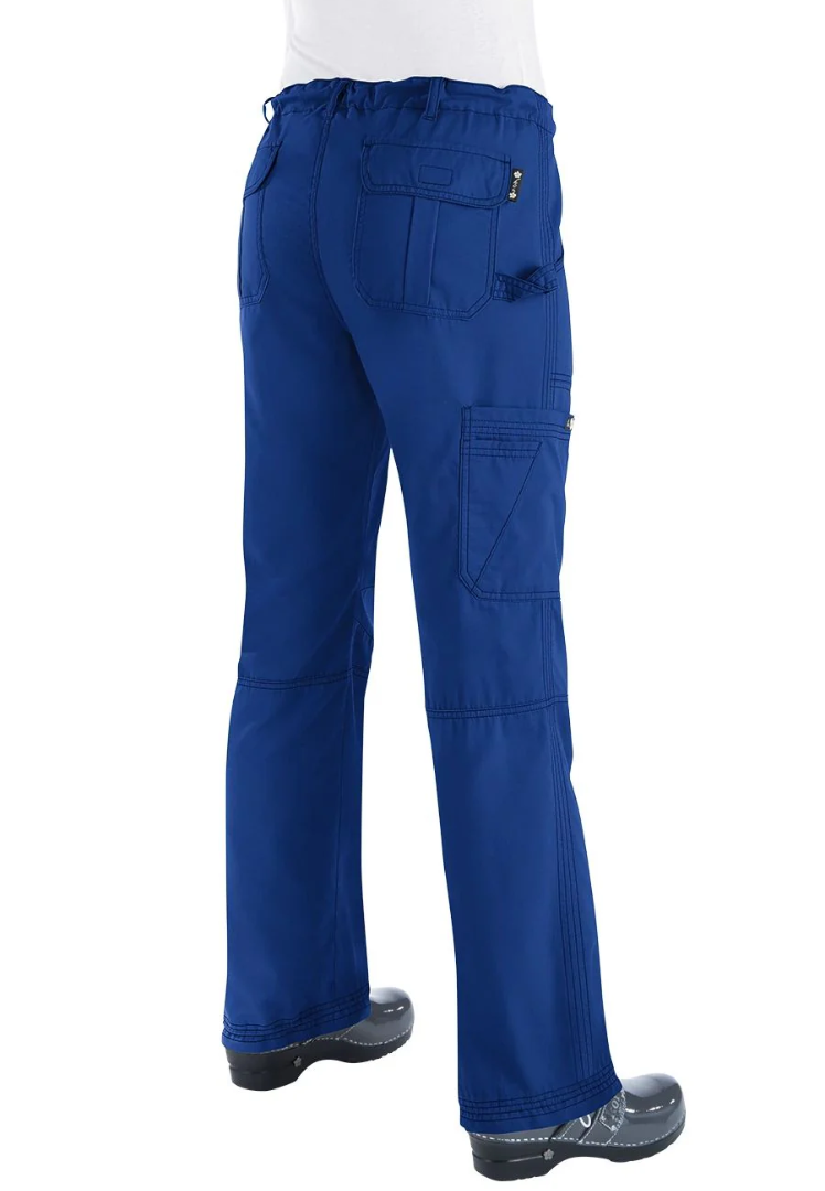 Koi Lindsey 7-Pocket Cargo Scrub Pants - Galaxy