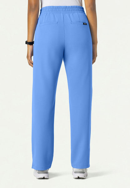 Pantalón médico de cintura alta Kerr 365 - Azul cielo