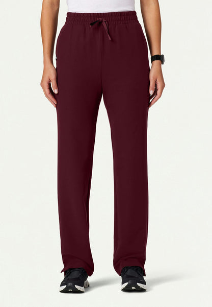 Pantalón médico de cintura alta Kerr 365 - Borgoña