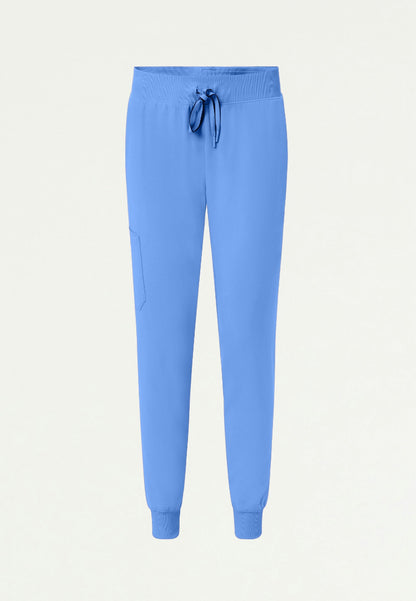 Jogger médico Silex Slim Knit-Waist - Azul cielo