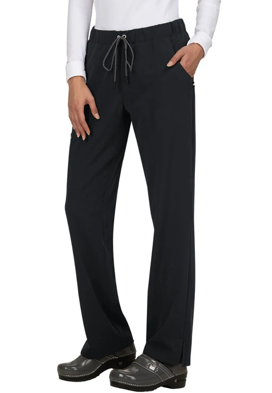 Koi Next Gen Women's 5-Pocket Cargo Scrub Pants - Black