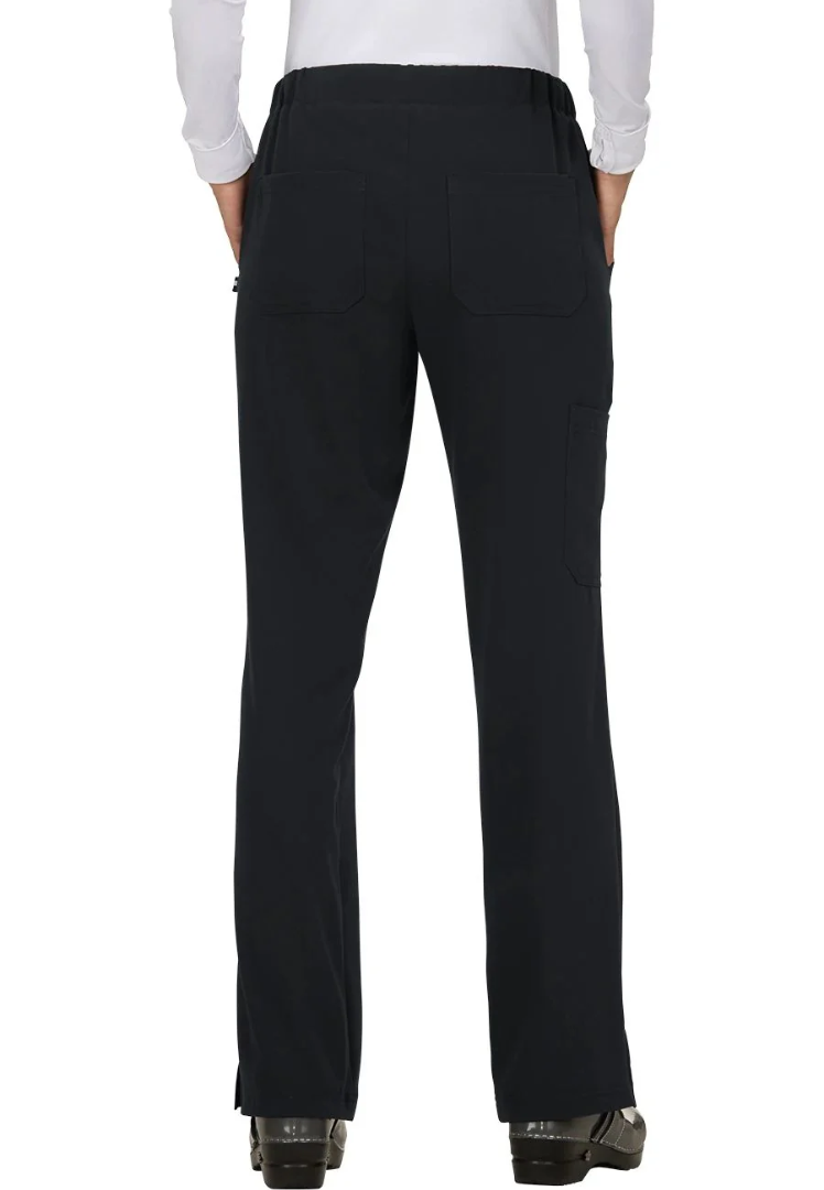 Koi Next Gen Women's 5-Pocket Cargo Scrub Pants - Black