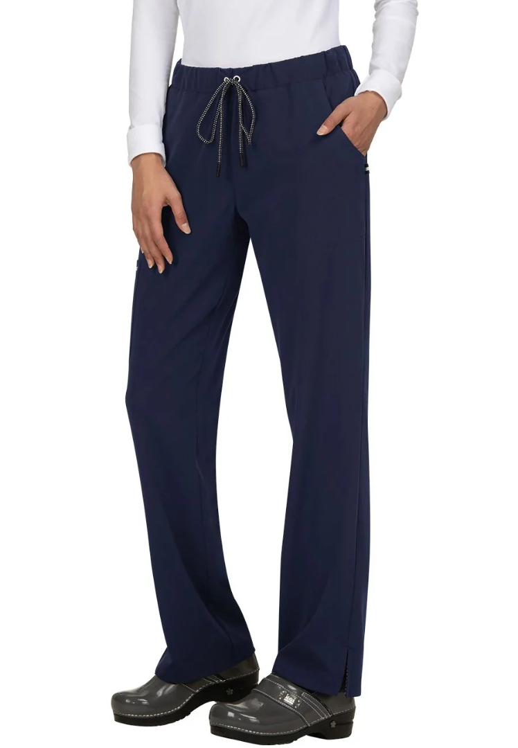 Koi Next Gen Women's 5-Pocket Cargo Scrub Pants - Navy