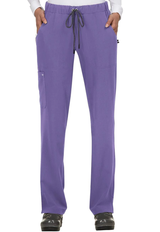 Koi Next Gen Women's 5-Pocket Cargo Scrub Pants - Wisteria