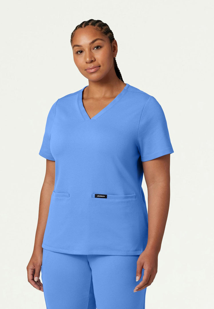 Blusa médica Cesi Slim UltraSOFT - Ciel Blue