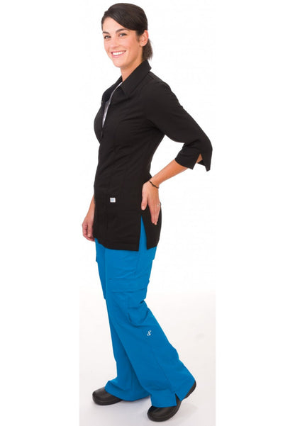 Professional Choice Uniforms Excel 4-Way Stretch Jacket - Black